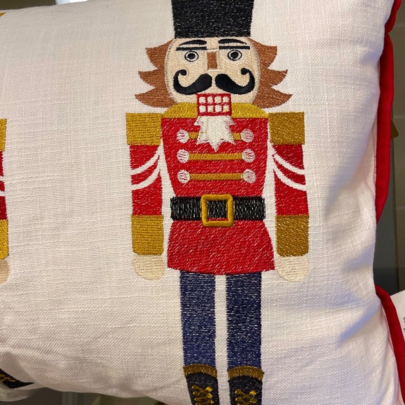 NEW—Pomeroy Collection Nutcracker Lumbar Pillow 16x26 907371 - Picture 13 of 16